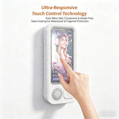 PortiAura™  Waterproof Bluetooth Phone Holder